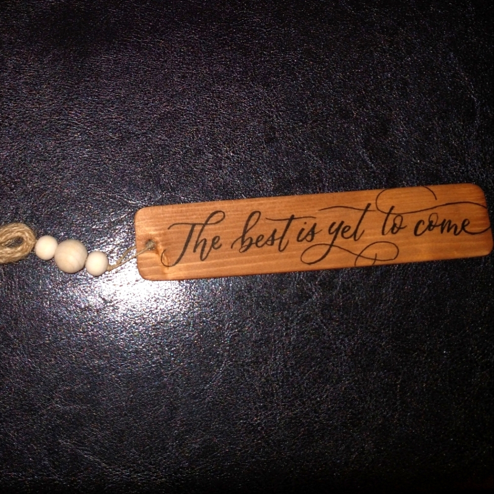 $10 Add-On to any J. Wright Rouse Book - Hand Crafted Engraved Wooden Bookmarks - Picture 13 of 13